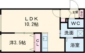 F ASAHI CHITOSEの間取り画像