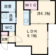 F ASAHI CHITOSEの間取り画像