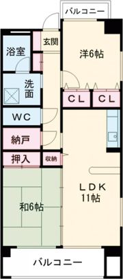プランドールヤヘイの間取り画像