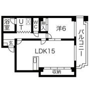 ロイヤルボックスの間取り画像