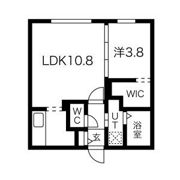 ティエラ南平岸 (Tierra南平岸)の間取り画像