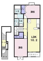 サニーヴィラⅠの間取り画像