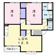 ウィンディア吉田の間取り画像