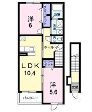 ジュネス キヨミⅡの間取り画像