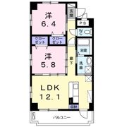 グレイスコートの間取り画像