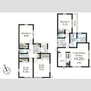 マイホームネクスト浦安富士見 1号棟の間取り画像