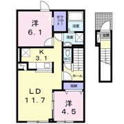 プリマヴェーラⅠの間取り画像