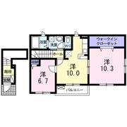 オランジュ・ボヌールの間取り画像