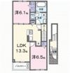 プレミアム コンフォート Ⅱの間取り画像