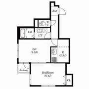 ムーンフェイスの間取り画像