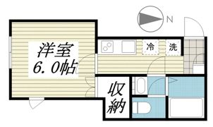 キャメル松戸大谷口Ⅱの間取り画像