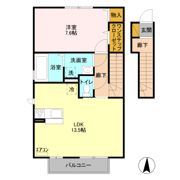 グレイスコート岡本 Aの間取り画像