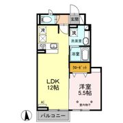 クレインⅢの間取り画像