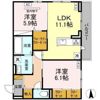 ヴィラージュの間取り画像