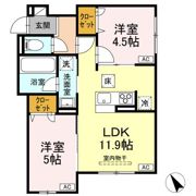 Asset-Court元横山町の間取り画像