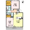 モンクールK＆Mの間取り画像