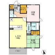 シャルマン若園の間取り画像