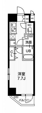 N-Stage亀戸Ⅱの間取り画像