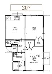 フローレスIIIの間取り画像