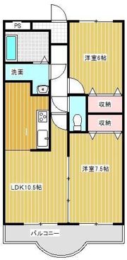 セントラルFUJITAの間取り画像
