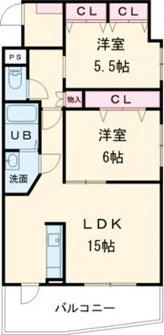 グレイスヒルズマキタの間取り画像