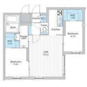 JANUS(ジェイナス)residences平岸イーストの間取り画像