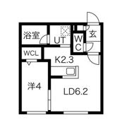 Capella大通南(カペラ大通南)の間取り画像