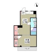 ロイヤルハイツ大島の間取り画像