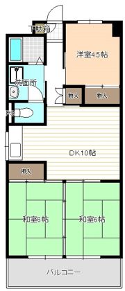 ラ・ポルトの間取り画像