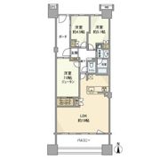 ヨコハマオールパークス 第二街区の間取り画像