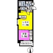 リバーランド姪浜の間取り画像