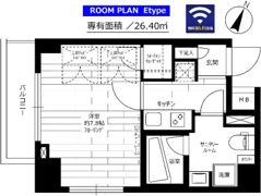 グランドコンシェルジュ大森本町Ⅰアジールコートの間取り画像