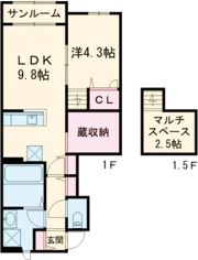 Belle Lead小針の間取り画像