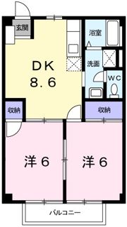 アネックス今在家の間取り画像