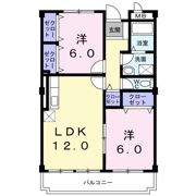 フリーダム中村の間取り画像