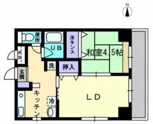 アルカディア西内町の間取り画像