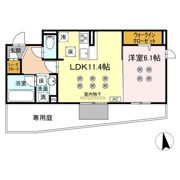 LAZO行橋の間取り画像