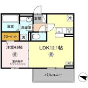 MER行事 A棟の間取り画像