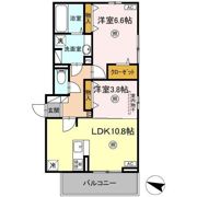 MITE行事 B棟の間取り画像