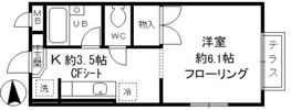 カーサヴェルデ国立の間取り画像