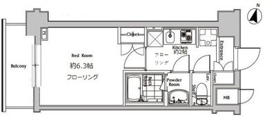 N－stage 獨協大学前の間取り画像