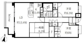 UURコート志木の間取り画像