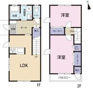 フリーデンひらおの間取り画像