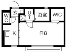 グランシャリオ貴崎Ⅱの間取り画像