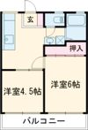 メゾン丸山A棟の間取り画像
