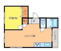 ボシュケ六甲の間取り画像