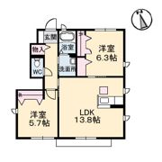 グランドールⅡ E棟の間取り画像