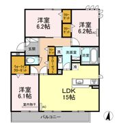 エンジェル フタミの間取り画像