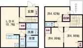 レガーロ高城Cの間取り画像