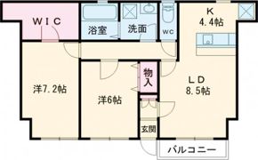 プロシードの間取り画像